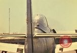 Image of Laotian trainer aircraft T-28D Udorn Royal Thai Air Force Base Thailand, 1972, second 28 stock footage video 65675038807