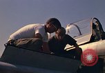 Image of Laotian trainer aircraft T-28D Udorn Royal Thai Air Force Base Thailand, 1972, second 54 stock footage video 65675038807