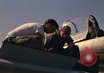 Image of Laotian trainer aircraft T-28D Udorn Royal Thai Air Force Base Thailand, 1972, second 57 stock footage video 65675038807