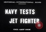 Standbild XF7U-1 Jet Fighter Patuxent River Maryland USA, 1948, aus Sekunde 3 historischem Filmmaterial Videoclip 65675038812