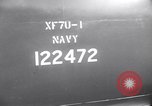 Standbild XF7U-1 Jet Fighter Patuxent River Maryland USA, 1948, aus Sekunde 9 historischem Filmmaterial Videoclip 65675038812