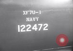 Standbild XF7U-1 Jet Fighter Patuxent River Maryland USA, 1948, aus Sekunde 10 historischem Filmmaterial Videoclip 65675038812