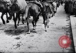 Image 1ère Division de cavalerie Cossack à Zagreb Zagreb Croatie, 1944, de la seconde 22 séquences d'archives historiques vidéo 65675038827