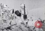 Image of ruins of Cassino town Cassino Italy, 1944, second 22 stock footage video 65675038830