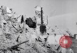 Image of ruins of Cassino town Cassino Italy, 1944, second 23 stock footage video 65675038830