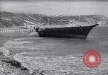 Standbild Wind und Wellen stampfenden Küste Kalifornien, 1940, aus Sekunde 40 historischem Filmmaterial Videoclip 65675038835