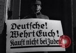 Image of Nazi German boycott of Jewish businesses Germany, 1936, second 36 stock footage video 65675038847