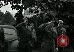 Standbild General Dwight David Eisenhower Etain Frankreich, 1944, aus Sekunde 32 historischem Filmmaterial Videoclip 65675038853