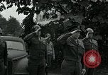 Standbild General Dwight David Eisenhower Etain Frankreich, 1944, aus Sekunde 34 historischem Filmmaterial Videoclip 65675038853