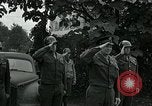 Standbild General Dwight David Eisenhower Etain Frankreich, 1944, aus Sekunde 35 historischem Filmmaterial Videoclip 65675038853