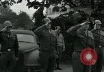 Standbild General Dwight David Eisenhower Etain Frankreich, 1944, aus Sekunde 41 historischem Filmmaterial Videoclip 65675038853