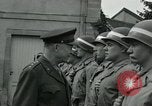Standbild General Dwight David Eisenhower Etain Frankreich, 1944, aus Sekunde 49 historischem Filmmaterial Videoclip 65675038853