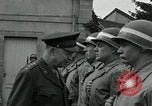 Standbild General Dwight David Eisenhower Etain Frankreich, 1944, aus Sekunde 51 historischem Filmmaterial Videoclip 65675038853