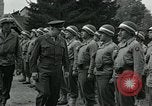 Standbild General Dwight David Eisenhower Etain Frankreich, 1944, aus Sekunde 55 historischem Filmmaterial Videoclip 65675038853