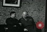 Standbild General Dwight Eisenhower Etain Frankreich, 1944, aus Sekunde 27 historischem Filmmaterial Videoclip 65675038854