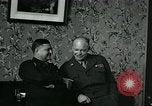 Standbild General Dwight Eisenhower Etain Frankreich, 1944, aus Sekunde 28 historischem Filmmaterial Videoclip 65675038854