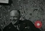 Standbild General Dwight Eisenhower Etain Frankreich, 1944, aus Sekunde 29 historischem Filmmaterial Videoclip 65675038854