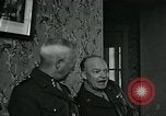 Standbild General Dwight Eisenhower Etain Frankreich, 1944, aus Sekunde 36 historischem Filmmaterial Videoclip 65675038854