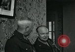 Standbild General Dwight Eisenhower Etain Frankreich, 1944, aus Sekunde 37 historischem Filmmaterial Videoclip 65675038854