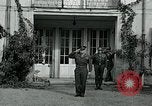 Standbild General Dwight Eisenhower Etain Frankreich, 1944, aus Sekunde 15 historischem Filmmaterial Videoclip 65675038855