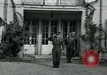 Standbild General Dwight Eisenhower Etain Frankreich, 1944, aus Sekunde 17 historischem Filmmaterial Videoclip 65675038855