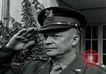 Standbild General Dwight Eisenhower Etain Frankreich, 1944, aus Sekunde 18 historischem Filmmaterial Videoclip 65675038855