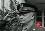 Standbild General Dwight Eisenhower Etain Frankreich, 1944, aus Sekunde 20 historischem Filmmaterial Videoclip 65675038855