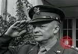 Standbild General Dwight Eisenhower Etain Frankreich, 1944, aus Sekunde 21 historischem Filmmaterial Videoclip 65675038855