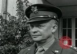Standbild General Dwight Eisenhower Etain Frankreich, 1944, aus Sekunde 22 historischem Filmmaterial Videoclip 65675038855