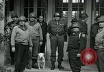 Standbild General Dwight Eisenhower Etain Frankreich, 1944, aus Sekunde 48 historischem Filmmaterial Videoclip 65675038855