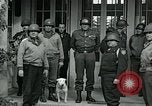 Standbild General Dwight Eisenhower Etain Frankreich, 1944, aus Sekunde 49 historischem Filmmaterial Videoclip 65675038855