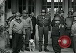 Standbild General Dwight Eisenhower Etain Frankreich, 1944, aus Sekunde 51 historischem Filmmaterial Videoclip 65675038855