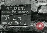 Standbild Saint Lo Stadt Saint Lo Normandie Frankreich, 1944, aus Sekunde 6 historischem Filmmaterial Videoclip 65675038868