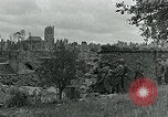 Standbild Saint Lo Stadt Saint Lo Normandie Frankreich, 1944, aus Sekunde 56 historischem Filmmaterial Videoclip 65675038868