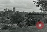 Standbild Saint Lo Stadt Saint Lo Normandie Frankreich, 1944, aus Sekunde 58 historischem Filmmaterial Videoclip 65675038868