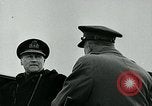 Image of General Dwight Eisenhower and Admiral Sir Bertram Ramsay France, 1944, second 28 stock footage video 65675038896