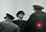 Image of General Dwight Eisenhower and Admiral Sir Bertram Ramsay France, 1944, second 45 stock footage video 65675038896