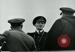 Image of General Dwight Eisenhower and Admiral Sir Bertram Ramsay France, 1944, second 48 stock footage video 65675038896