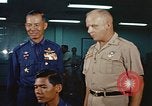 Image of Air Chief Marshal Chandrubsksa Ubon Ratchathani Thailand, 1967, second 27 stock footage video 65675038907