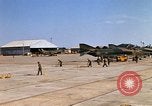 Image of RF-4C Phantom II aircraft returns to Ubon RTAFB after mission Ubon Ratchathani Thailand, 1967, second 12 stock footage video 65675038908