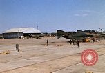 Image of RF-4C Phantom II aircraft returns to Ubon RTAFB after mission Ubon Ratchathani Thailand, 1967, second 28 stock footage video 65675038908
