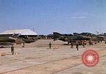 Image of RF-4C Phantom II aircraft returns to Ubon RTAFB after mission Ubon Ratchathani Thailand, 1967, second 38 stock footage video 65675038908