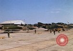 Image of RF-4C Phantom II aircraft returns to Ubon RTAFB after mission Ubon Ratchathani Thailand, 1967, second 41 stock footage video 65675038908
