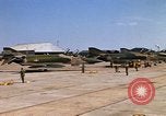 Image of RF-4C Phantom II aircraft returns to Ubon RTAFB after mission Ubon Ratchathani Thailand, 1967, second 43 stock footage video 65675038908