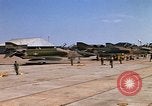 Image of RF-4C Phantom II aircraft returns to Ubon RTAFB after mission Ubon Ratchathani Thailand, 1967, second 44 stock footage video 65675038908