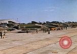 Image of RF-4C Phantom II aircraft returns to Ubon RTAFB after mission Ubon Ratchathani Thailand, 1967, second 51 stock footage video 65675038908