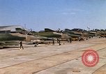 Image of RF-4C Phantom II aircraft returns to Ubon RTAFB after mission Ubon Ratchathani Thailand, 1967, second 56 stock footage video 65675038908