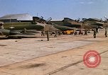 Image of RF-4C Phantom II aircraft returns to Ubon RTAFB after mission Ubon Ratchathani Thailand, 1967, second 61 stock footage video 65675038908