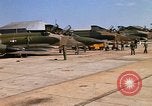 Image of RF-4C Phantom II aircraft returns to Ubon RTAFB after mission Ubon Ratchathani Thailand, 1967, second 62 stock footage video 65675038908