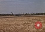 Image of USAF F-4C aircraft landing with drogue chute Ubon Ratchathani Thailand, 1967, second 27 stock footage video 65675038909